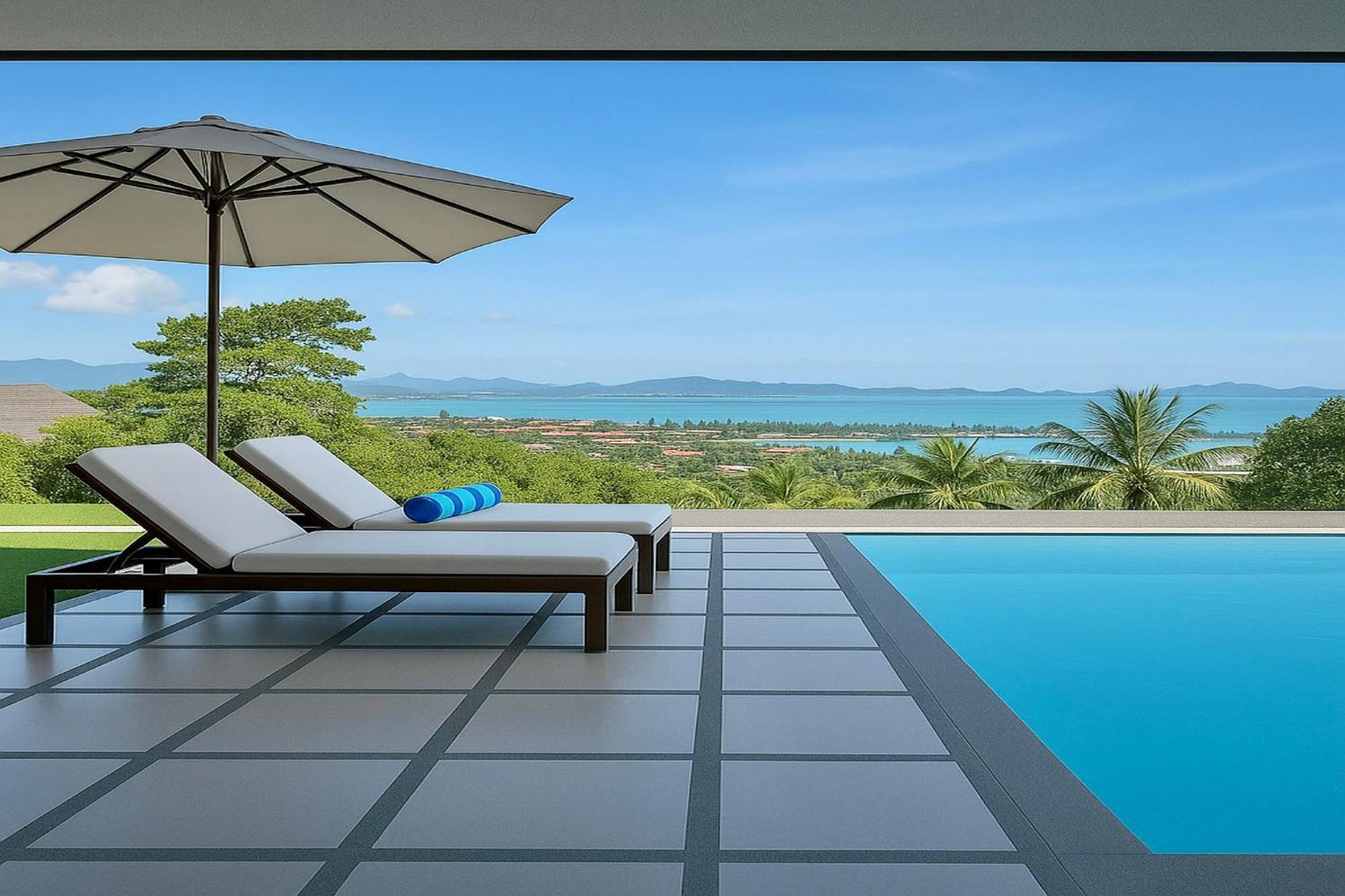 Aroha Seaview Villa - Private Pool - Пантай-Сенанг Экстерьер фото