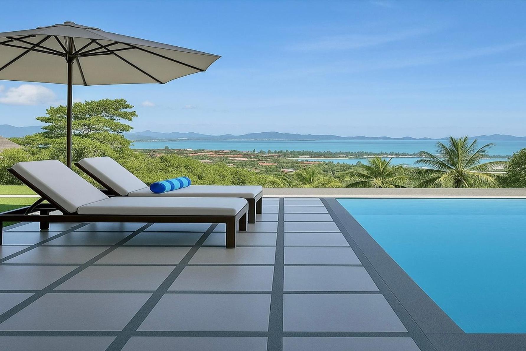 Aroha Seaview Villa - Private Pool - Пантай-Сенанг Экстерьер фото